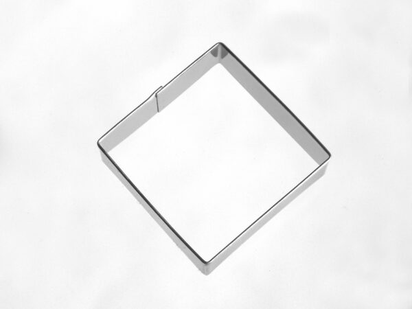 Quadrat | Ausstecher Unterteil Edelstahl rostfrei 5x5 cm