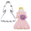  Ausstechform Prinzessin mit Krone | Braut 9 cm, Edelstahl rostfrei, Westmark Braut Prinzessin mit Krone Diadem 9 x 6 cm Prinzessin