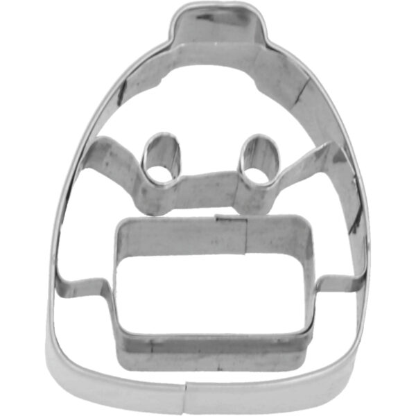 Ausstechform Rucksack | Outdoor-Tasche mit Innenprägung, Birkmann 5 cm Edelstahl rostfrei